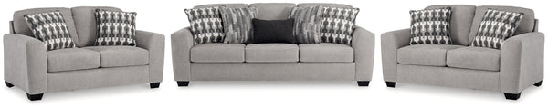 Avenal Park Sofa and 2 Loveseats