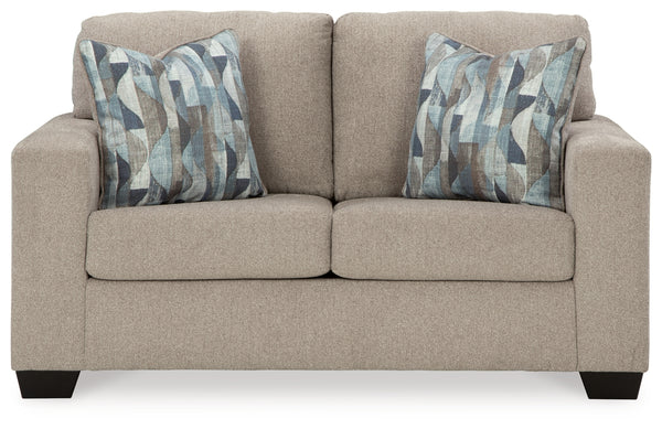Deltona Loveseat (Color: Parchment)