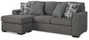 Gardiner Sofa Chaise and Ottoman