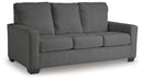 Rannis Full Sofa Sleeper (Color: Pewter)