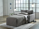 Rannis Twin Sofa Sleeper (Color: Pewter)