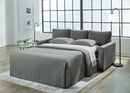 Rannis Queen Sofa Sleeper (Color: Pewter)