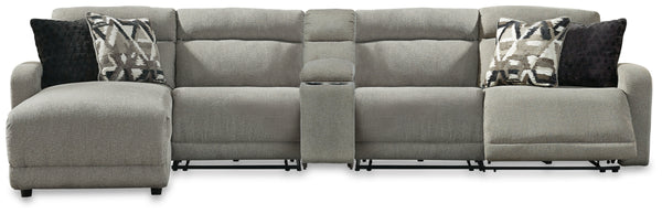 Colleyville 5-Piece Power Reclining Sectional with Chaise (Sectional Orientation: )