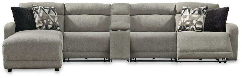 Colleyville 5-Piece Power Reclining Sectional with Chaise (Sectional Orientation: )
