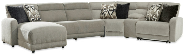 Colleyville 6-Piece Power Reclining Sectional with Chaise (Sectional Orientation: )