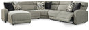 Colleyville 5-Piece Power Reclining Sectional with Chaise (Sectional Orientation: )