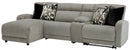 Colleyville 4-Piece Power Reclining Sectional with Chaise (Sectional Orientation: )