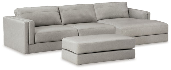 Amiata 2-Piece Sectional with Chaise and Ottoman