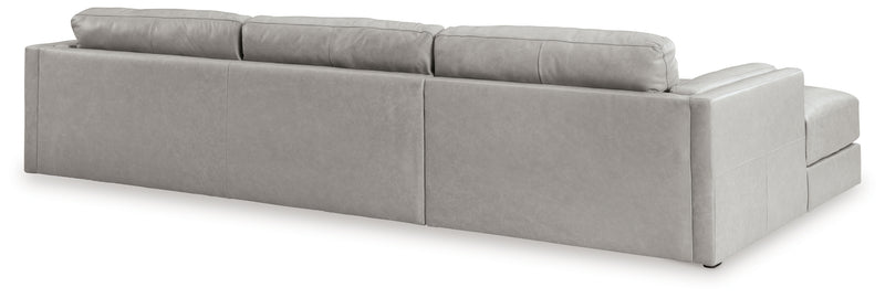Amiata 2-Piece Sectional with Chaise (Sectional Orientation: )
