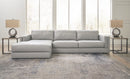 Amiata 2-Piece Sectional with Chaise (Sectional Orientation: )