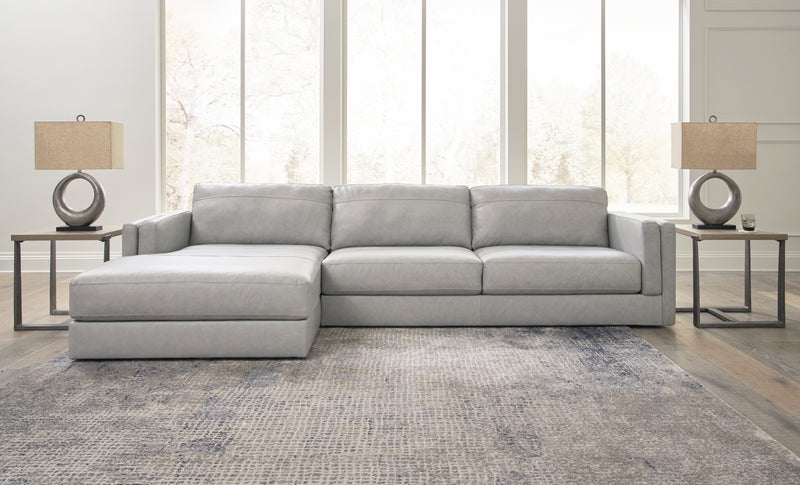 Amiata 2-Piece Sectional with Chaise (Sectional Orientation: )
