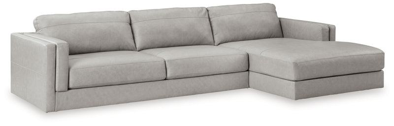 Amiata 2-Piece Sectional with Chaise (Sectional Orientation: )