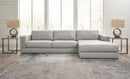 Amiata 2-Piece Sectional with Chaise (Sectional Orientation: )