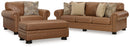 Carianna Sofa, Oversized Chair and Ottoman