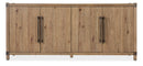 Vineyard Row - Entertainment Credenza - Light Brown
