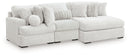 Cuddle Plush 3-Piece Sectional with Chaise