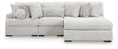 Cuddle Plush 3-Piece Sectional with Chaise