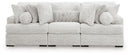 Cuddle Plush 3-Piece Sectional