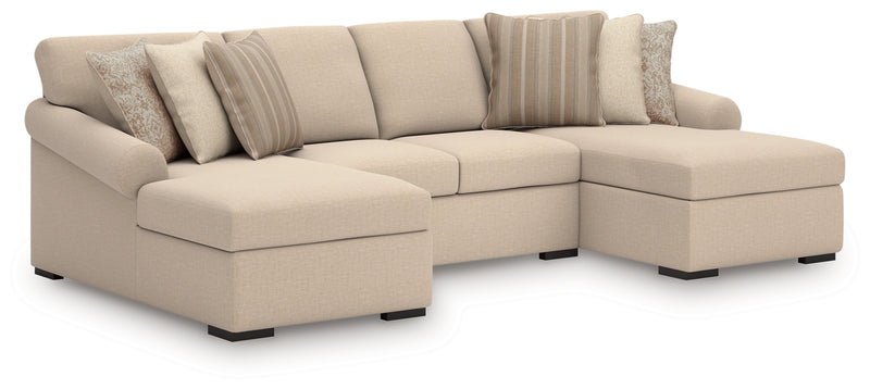 LadyMae 3-Piece Sectional with Chaise