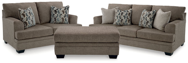Stonemeade Sofa, Loveseat and Ottoman
