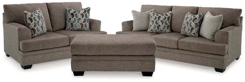 Stonemeade Sofa, Loveseat and Ottoman