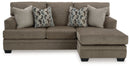 Stonemeade Sofa Chaise and Loveseat