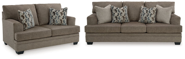 Stonemeade Queen Sofa Sleeper and Loveseat