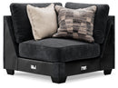 Lavernett 5-Piece Sectional and Ottoman