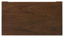 Archives - Three-Drawer Nightstand - Dark Brown