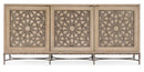 Melange - Suzani 3-Door Entertainment Console