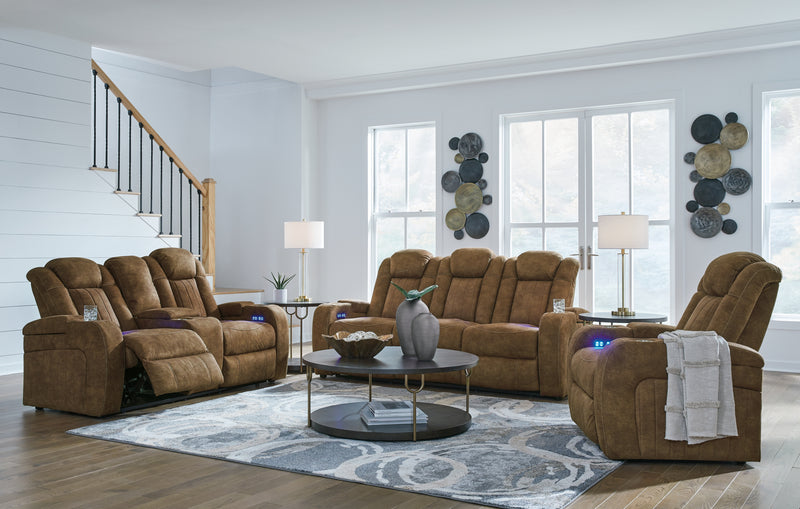 Wolfridge Power Reclining Sofa, Loveseat and Recliner
