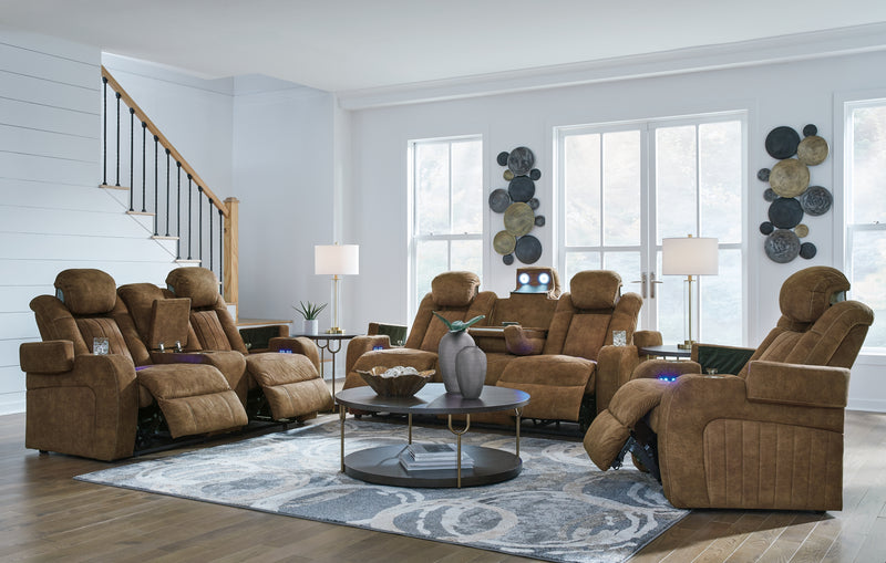 Wolfridge Power Reclining Sofa, Loveseat and Recliner