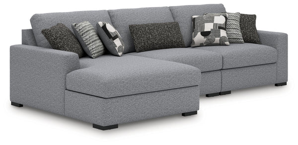 Bealton 3-Piece Sectional with Chaise (Sectional Orientation: )