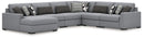 Bealton 6-Piece Sectional with Chaise (Sectional Orientation: )