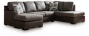 Castille Way 2-Piece Sleeper Sectional with Chaise