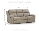 Lavenhorne Reclining Sofa, Loveseat and Recliner