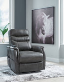 Strawbill Power Lift Recliner (Color: Shadow)