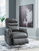 Strawbill Power Lift Recliner (Color: Shadow)