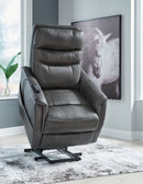 Strawbill Power Lift Recliner (Color: Shadow)