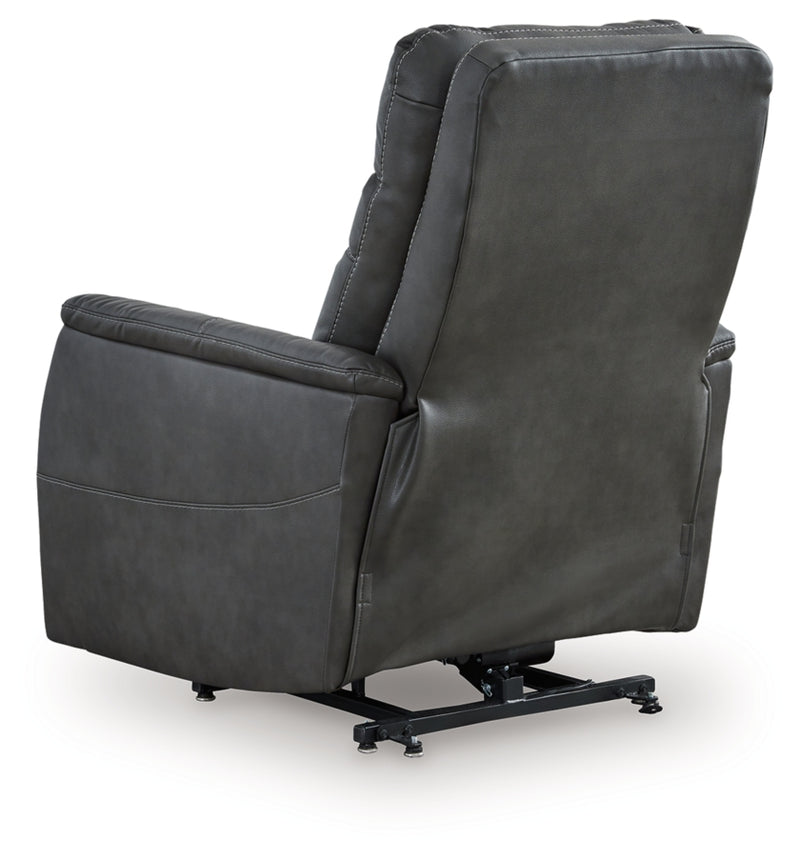 Strawbill Power Lift Recliner (Color: Shadow)
