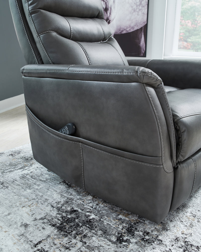 Strawbill Power Lift Recliner (Color: Shadow)