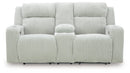 Forest Lake Power Reclining Loveseat with Console