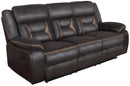 Greer Upholstered Tufted Back Motion Sofa