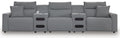 Modmax II Power Reclining Sectional with Audio Consoles