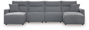 ModMax II 4-Piece Power Reclining Sectional with Chaise