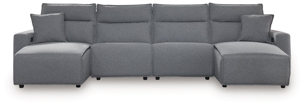 ModMax II 4-Piece Power Reclining Sectional with Chaise