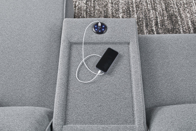 ModMax II 6-Piece Reclining Sectional with Console