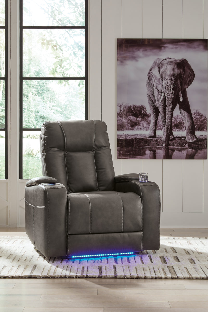 Feazada Power Recliner (Color: Shadow)