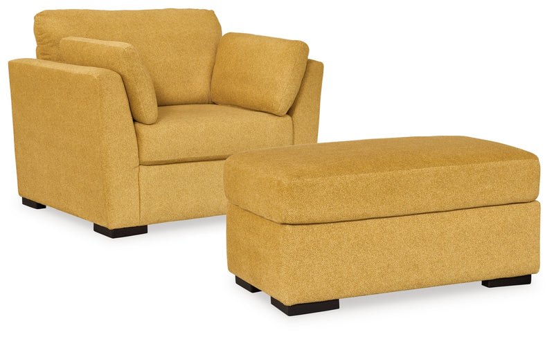 Keerwick Sofa, Loveseat, Oversized Chair and Ottoman