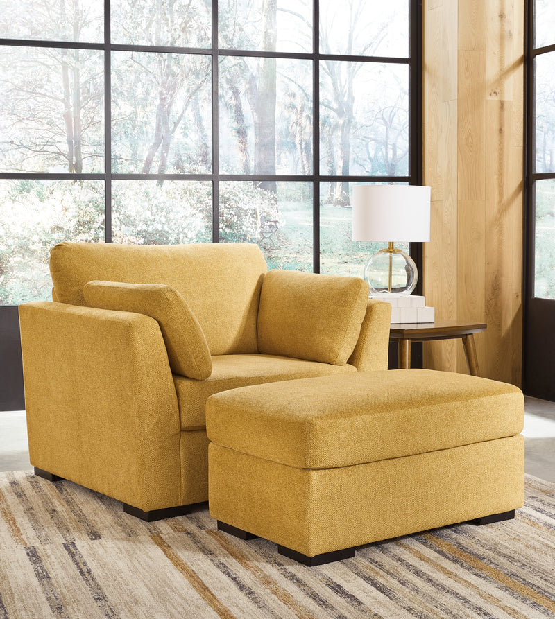 Keerwick Sofa, Loveseat, Oversized Chair and Ottoman